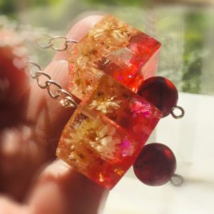 Daisy and howlit earrings,handmade women jewellery