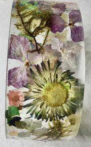 Dry flowers bracelet women gifts