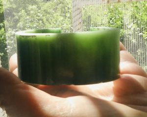 Set of 2 resin cuff bracelets,blue & green bracelets,watercolor effect resin bangles,unique handmade bracelets gifts for her, women jewelry.