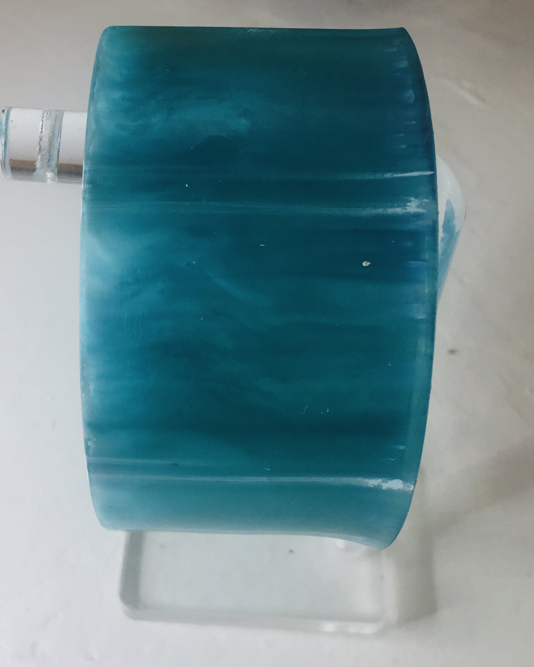 Set of 2 resin cuff bracelets,blue & green bracelets,watercolor effect resin bangles,unique handmade bracelets gifts for her, women jewelry.