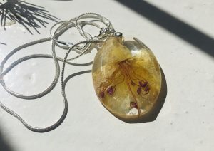 Rhododendron flower necklace,women jewellery gift shop