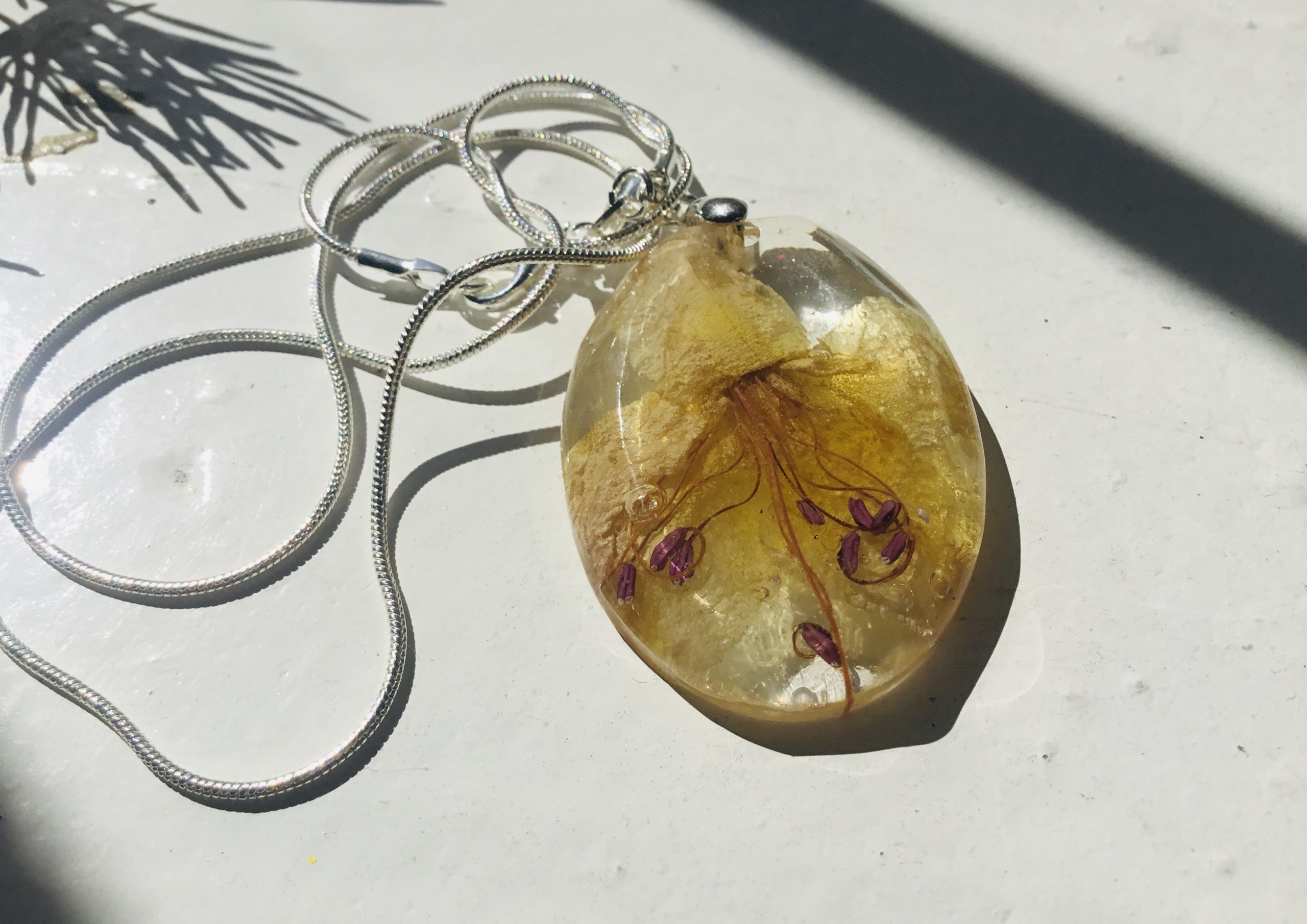 Rhododendron flower necklace,women jewellery gift shop