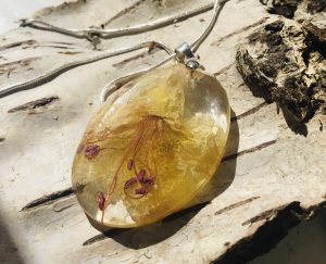 Rhododendron flower necklace,women jewellery gift shop