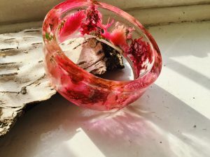 Pink grass bangle,women jewellery gifts