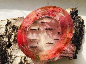 Pink grass bangle,women jewellery gifts