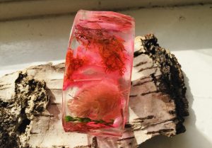 Pink grass bangle,women jewellery gifts