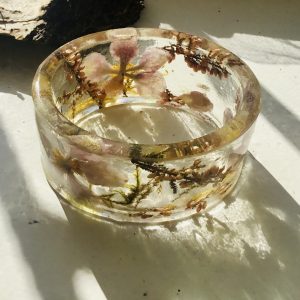 Anemones resin bangle,women jewellery gifts Anemones resin bangle,women jewellery gifts