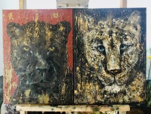 Puma paintings 