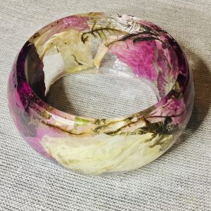Chinese roses bangle
