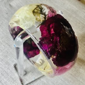 Chinese roses bangle