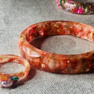 Set of 2 real flower bangles Set of 2 real flower bangles