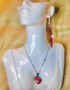 Sakura jewelry set
