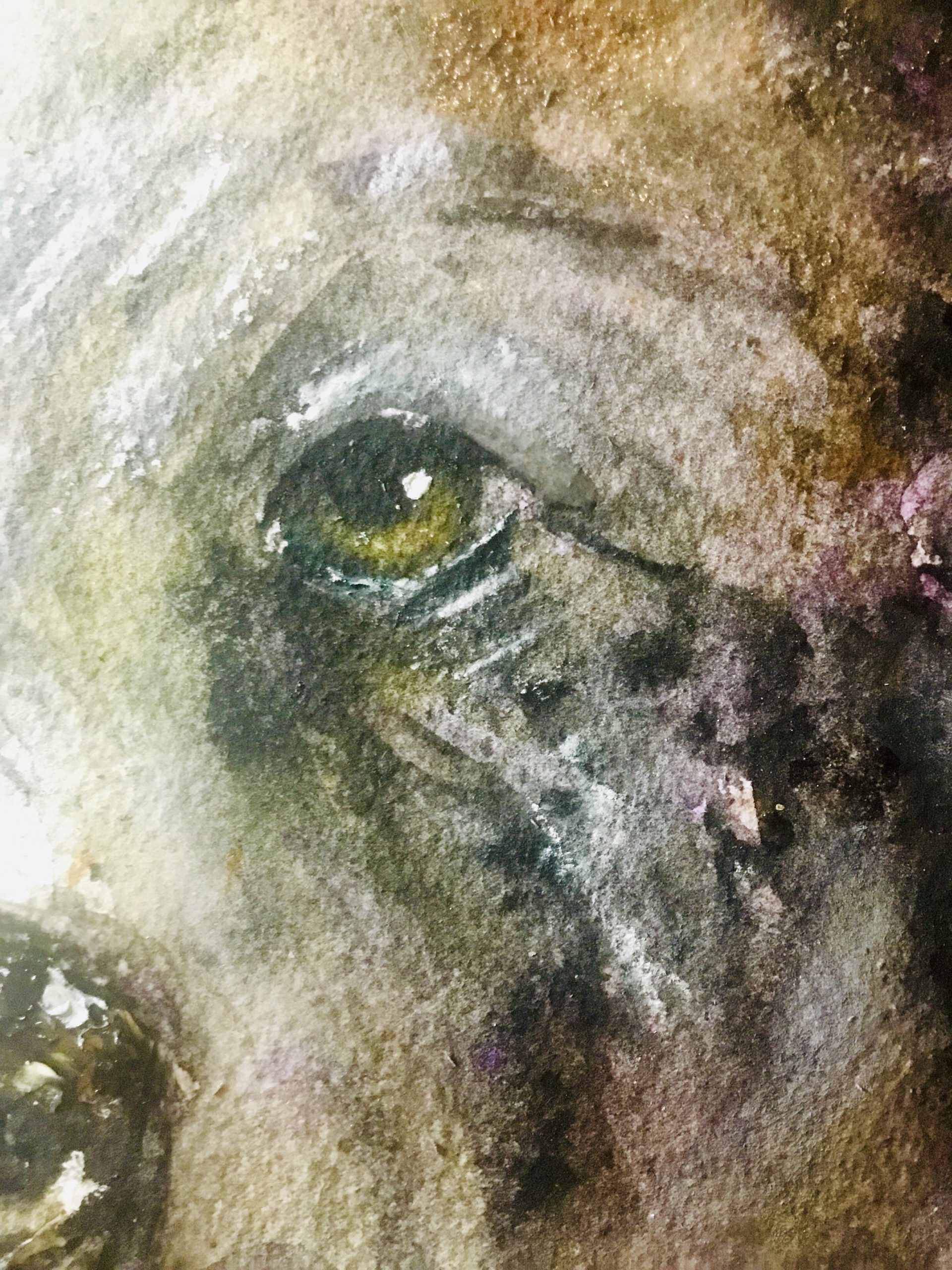 Bear dyptich original watercolor