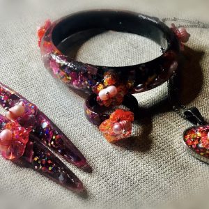 Sakura jewelry set