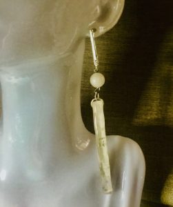 Dandelions bangle and earrings set