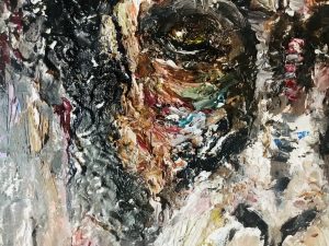 Monkey painting 