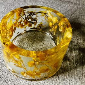 Yellow baby breath bangle Yellow baby breath bangle