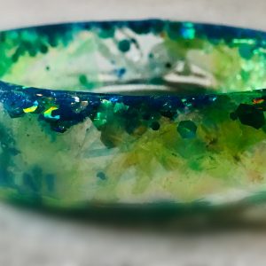 Colourful fish bangle