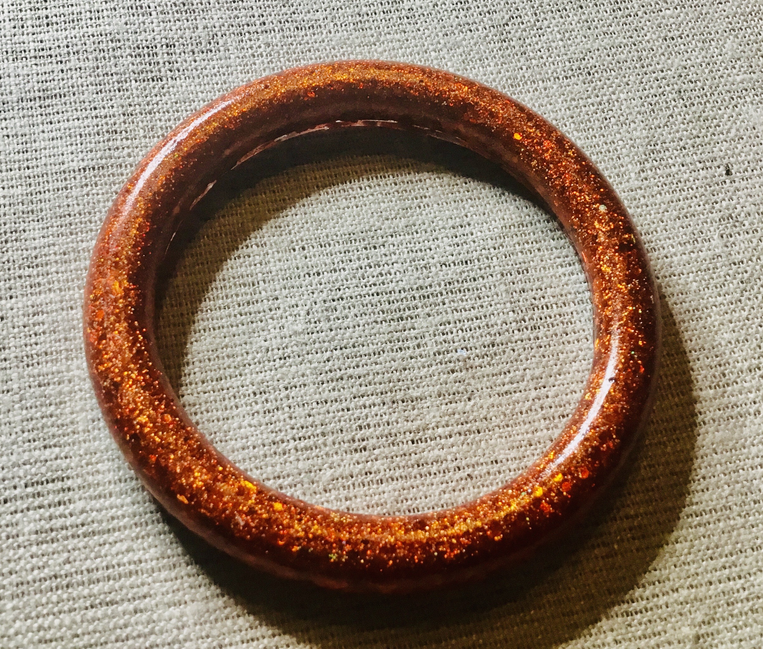 Set of 4 colourful glitter bangles