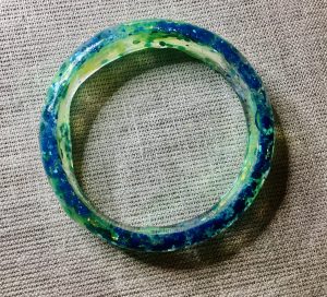 Colourful fish bangle