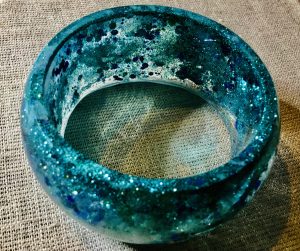 Fish in the ocean fantasy bangle