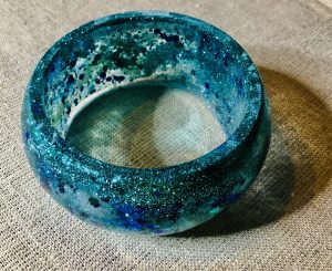 Fish in the ocean fantasy bangle