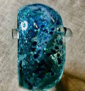 Fish in the ocean fantasy bangle