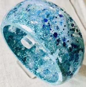 Fish in the ocean fantasy bangle