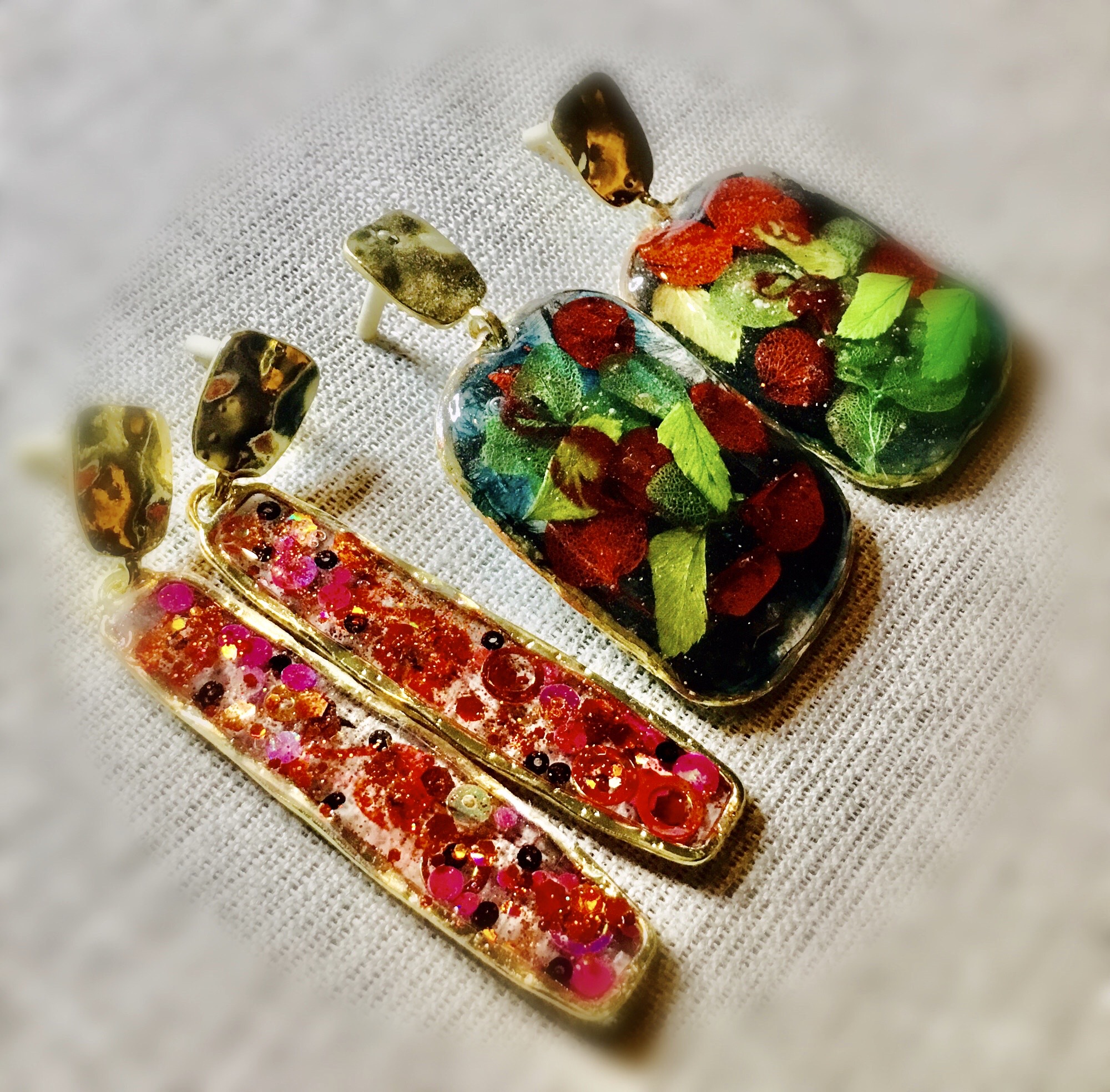 Flamingo earrings,handmade jewelry for sale
