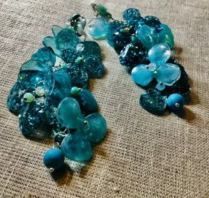 Turquoise fantasy earrings 