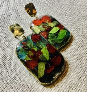 Flamingo earrings,handmade jewelry for sale