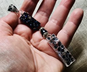 Silver dots earrings,unique handmade jewelry 