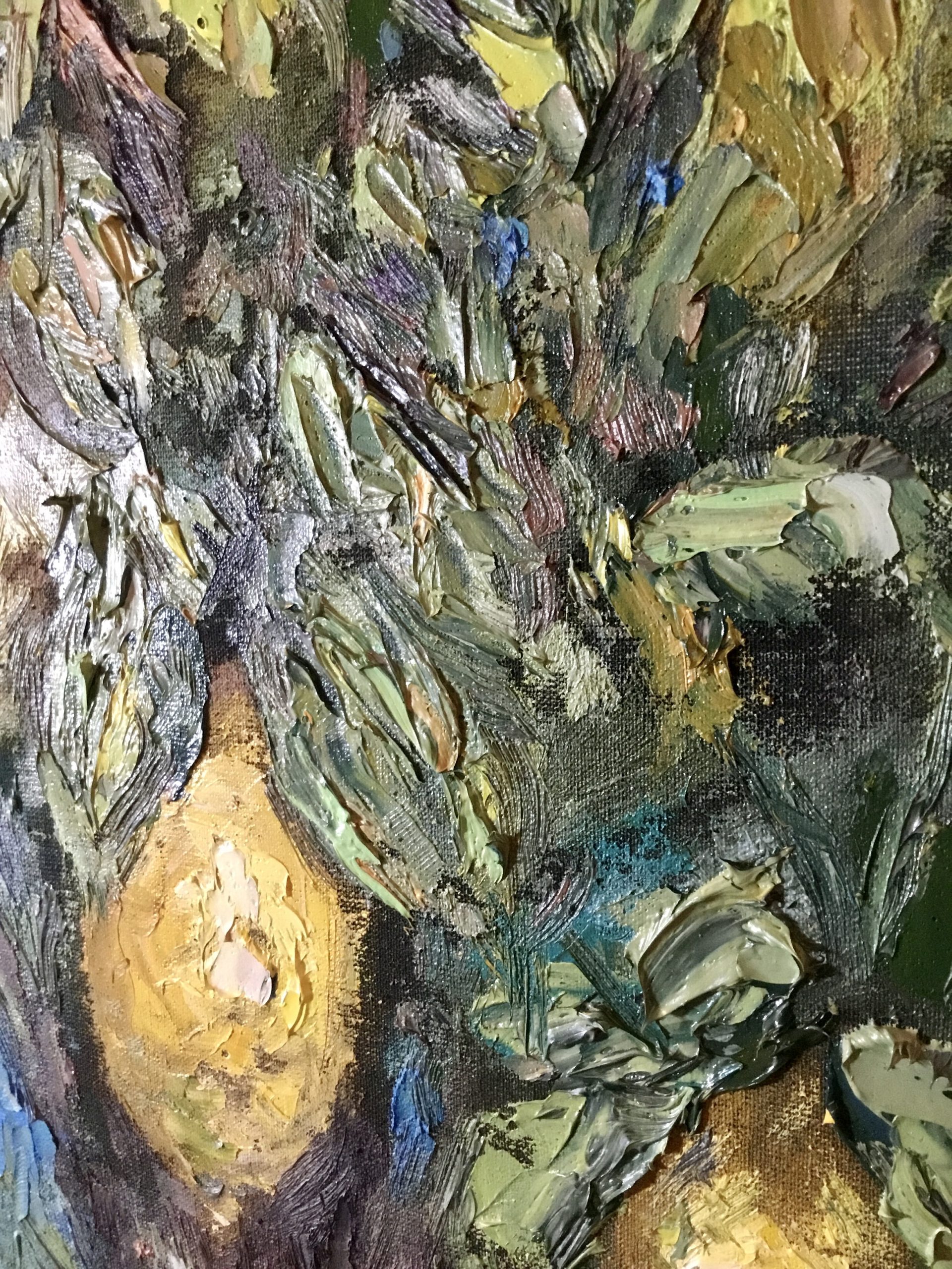 Lemon Tree Original Oil Painting