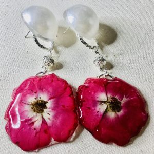 Eternal Rose Drop Earrings