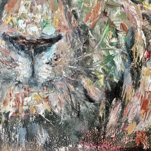 “Silent King” – Original Lion Textured Acrylic & Oil Painting on 3D Canvas (50×50 cm) “Silent King” – Original Lion Textured Acrylic & Oil Painting on 3D Canvas (50x50 cm)