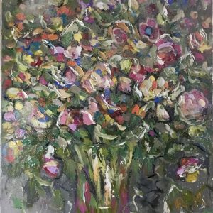 Golden Garden” – Original Oil Painting on Canvas Golden Garden” – Original Oil Painting on Canvas