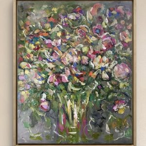 Golden Garden” – Original Oil Painting on Canvas