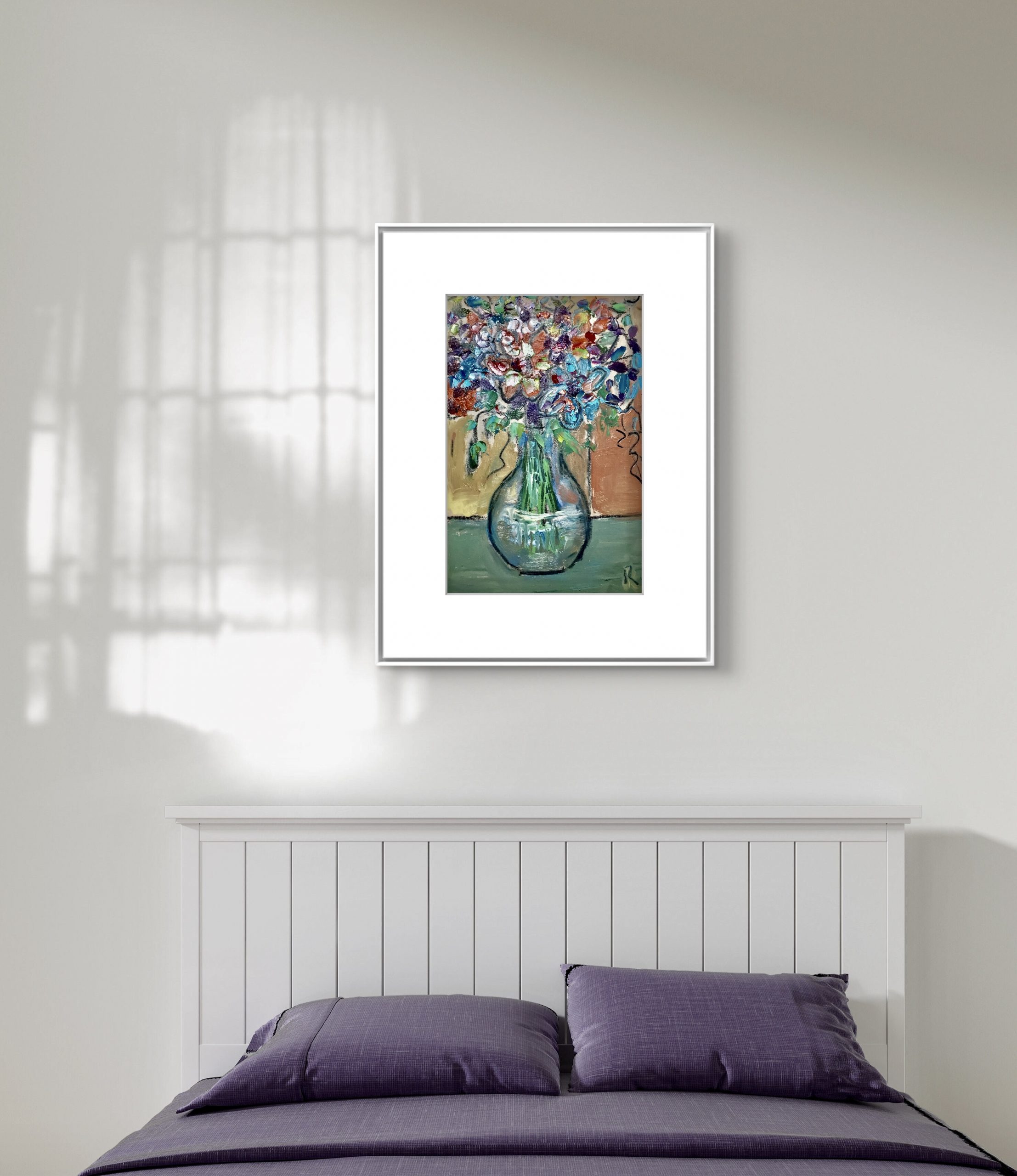 Garden Echoes – Diptych Original oil painting