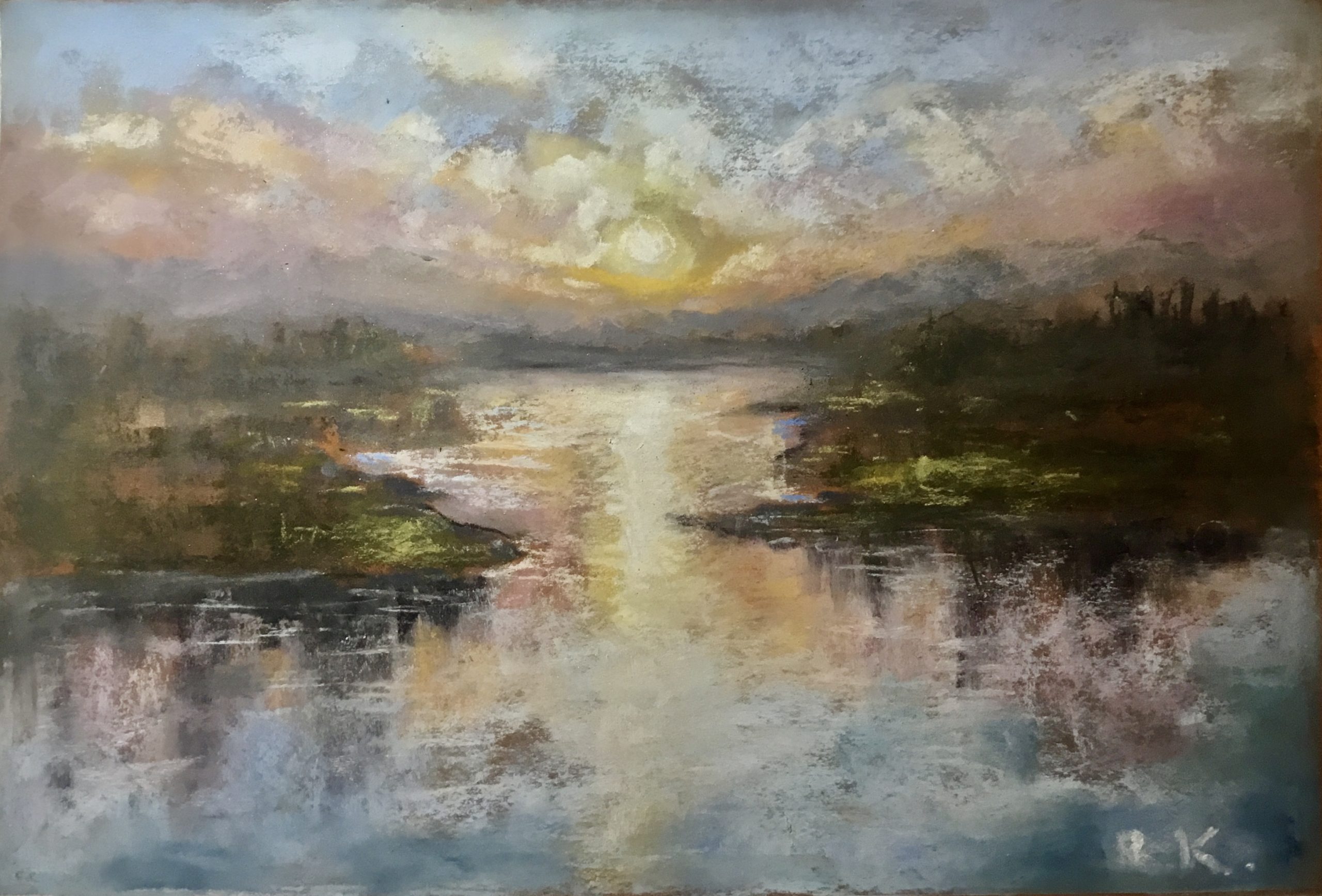 Soft Sunrise Over Calm Waters