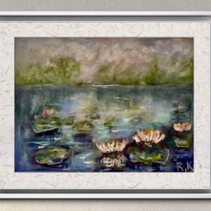 zure Tranquility – Original Soft Pastel Painting A4,