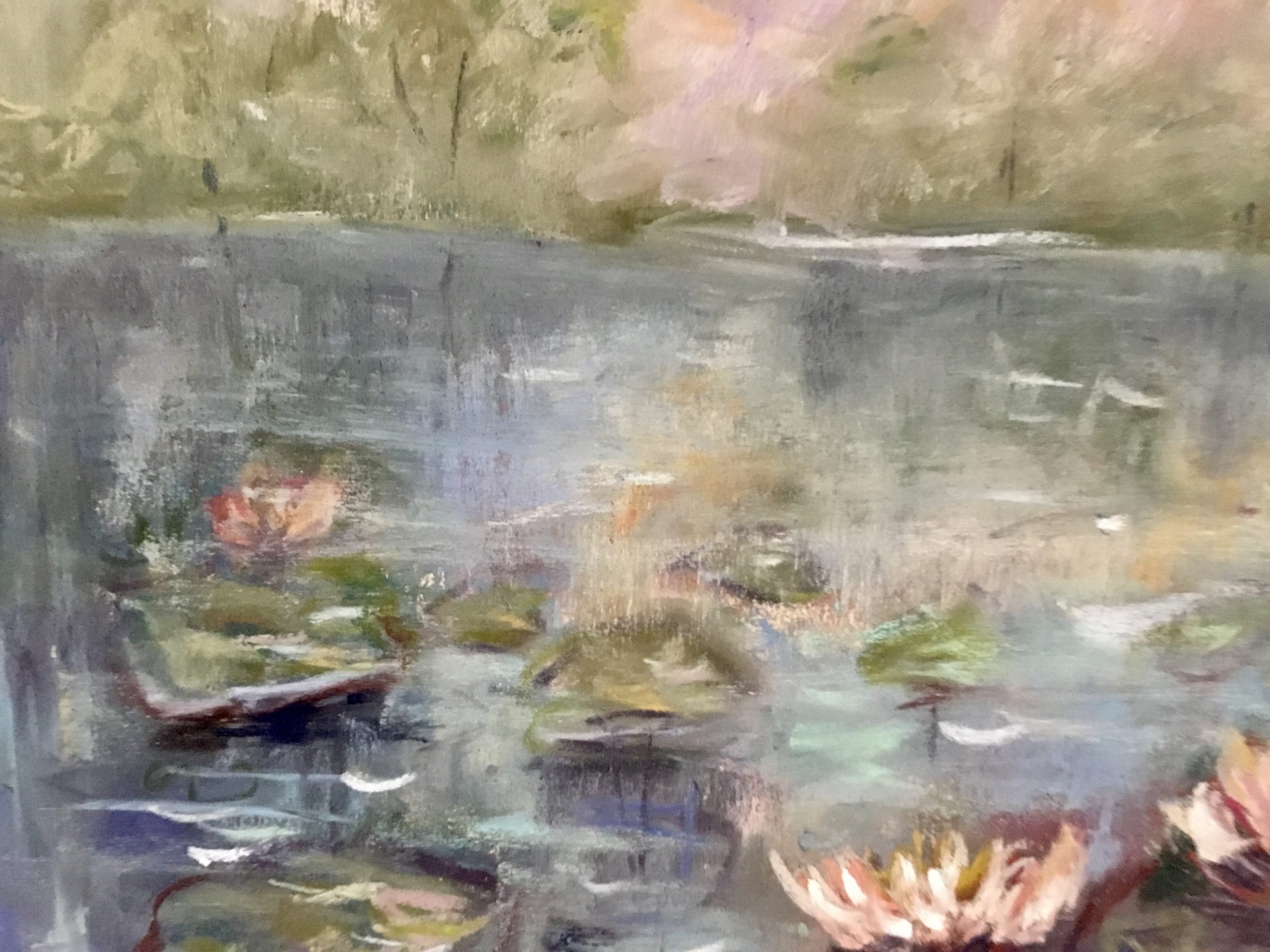 zure Tranquility – Original Soft Pastel Painting A4,
