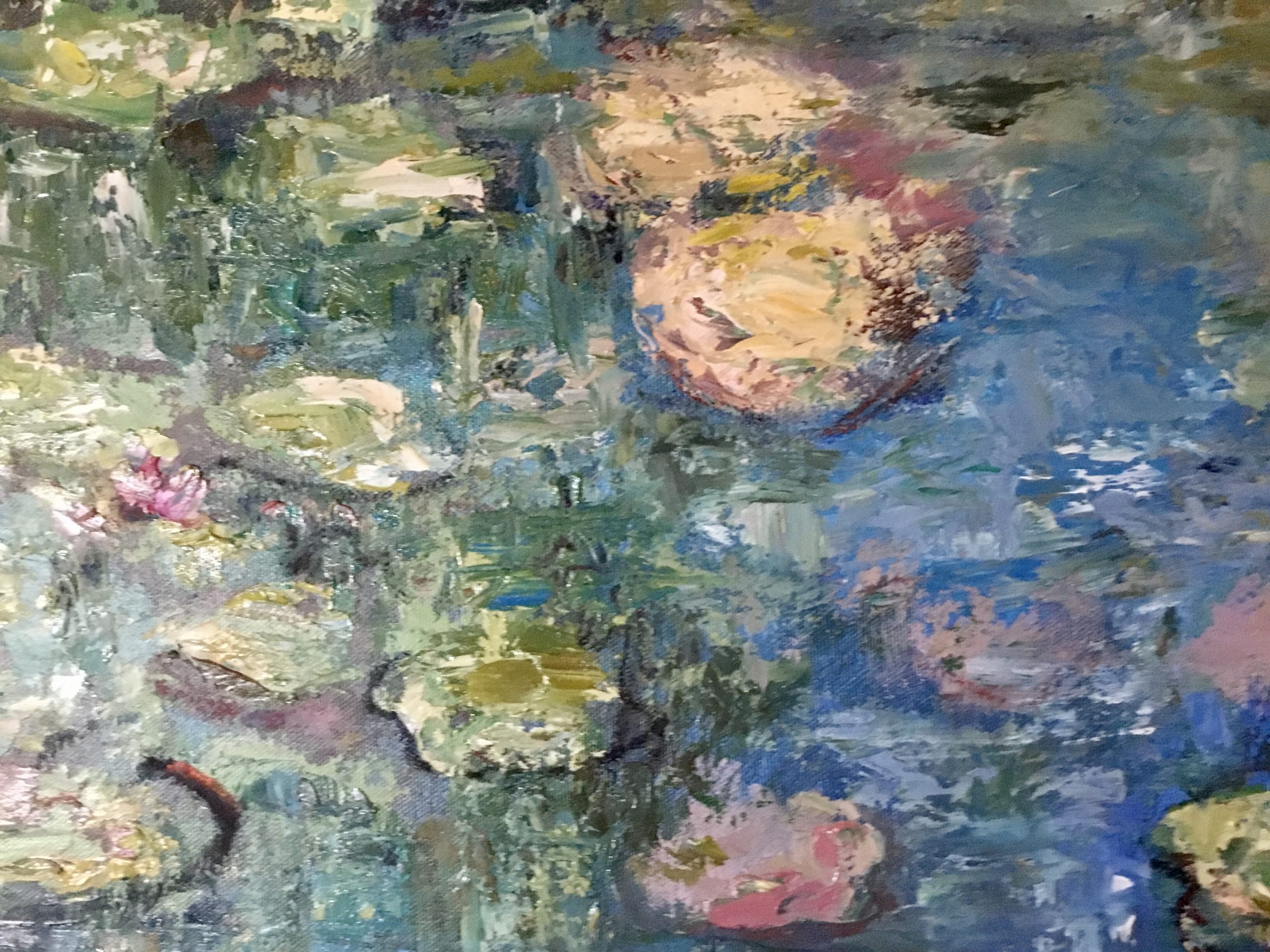 Water Field Original Oil Painting | 60 × 120 cm