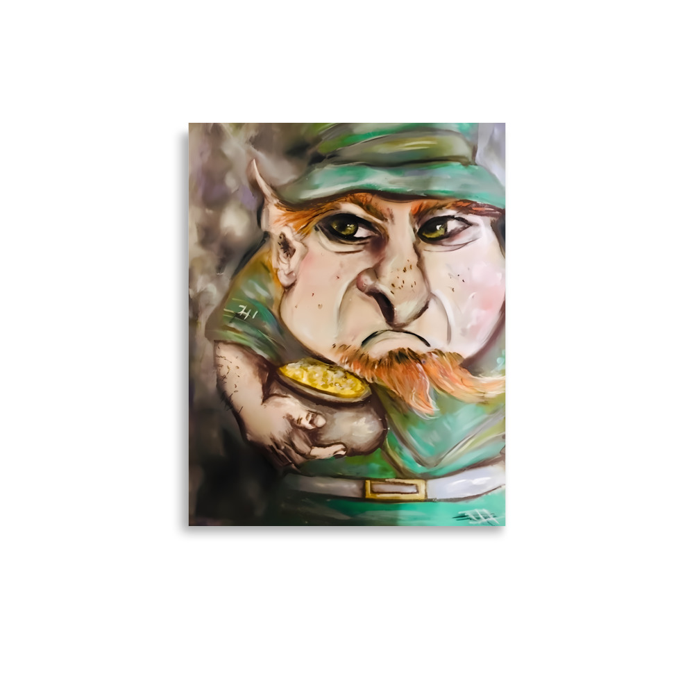 Grumpy leprechaun Poster - Image 4