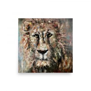 Majestic Lion poster from original