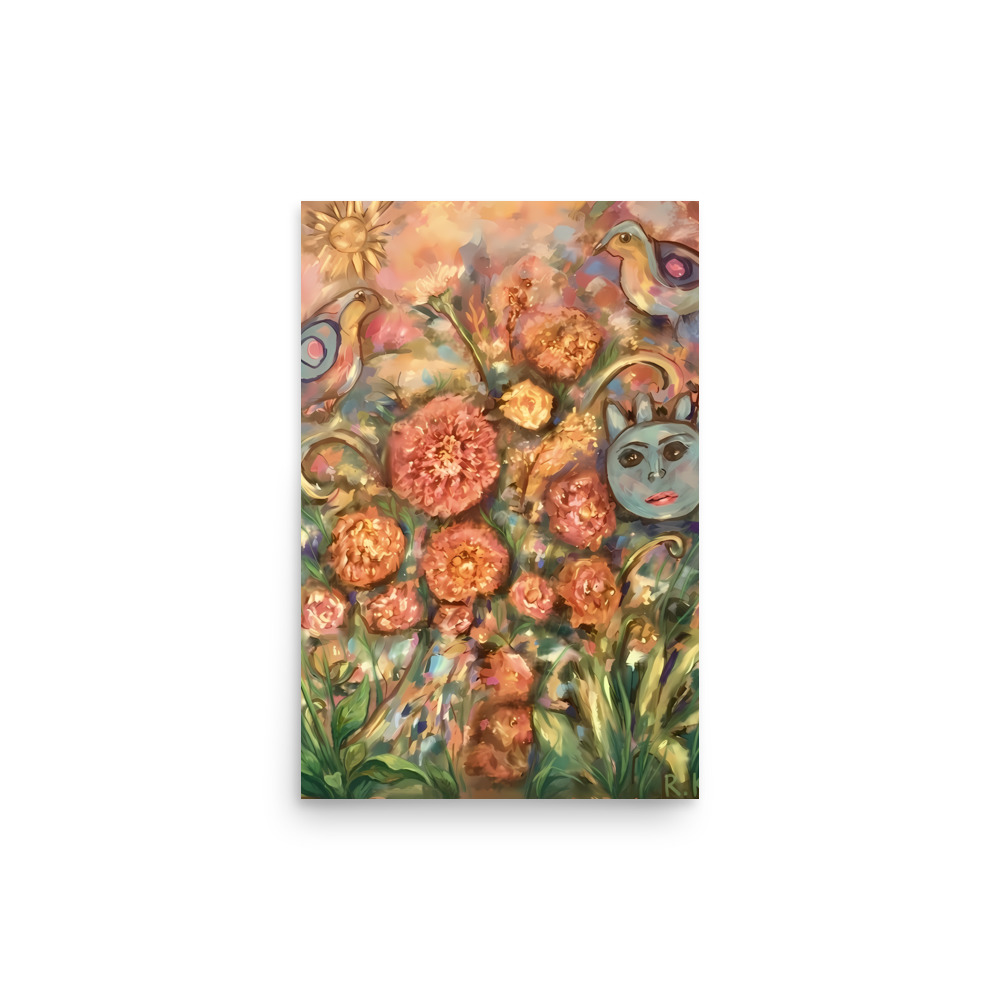 Floral fantasy Poster from original - Image 5