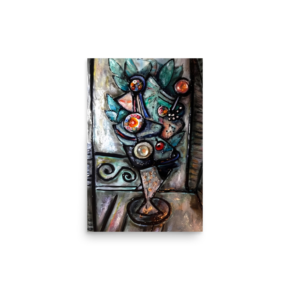 Flowers in vase Poster - Image 5