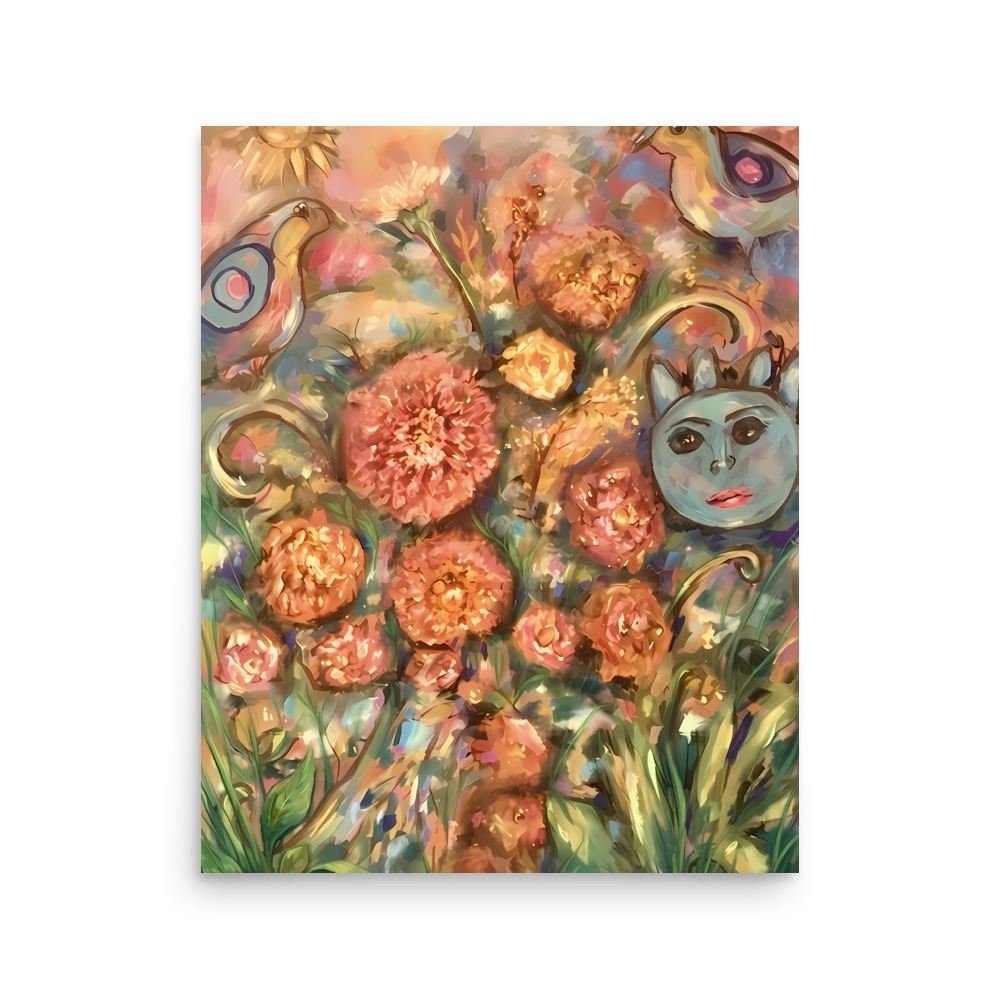 Floral fantasy Poster from original - Image 6