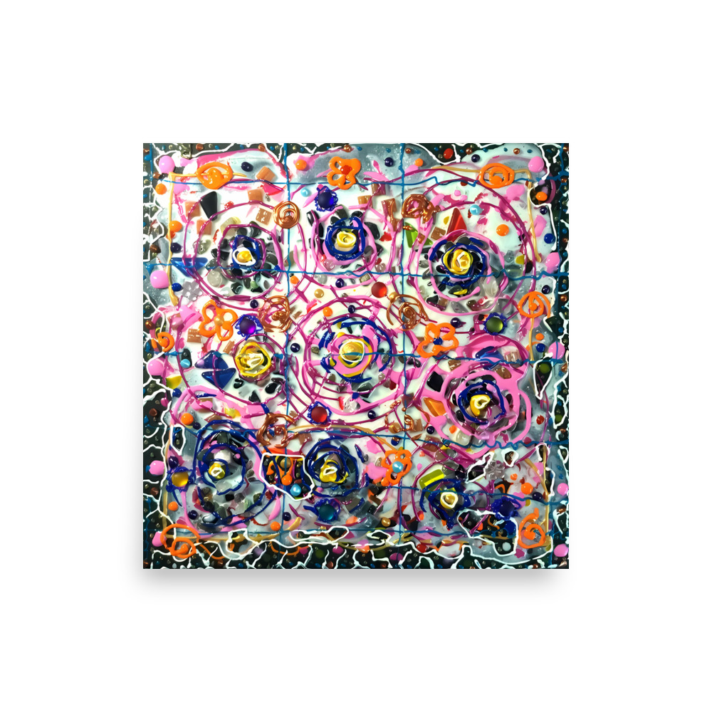 Abstract Poster from original artwork - Image 3