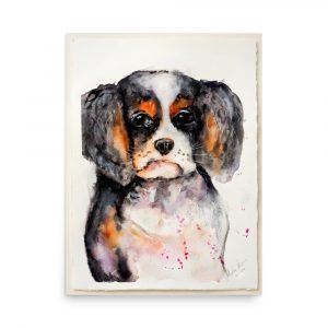 Cavalier King Charles Poster from original painting