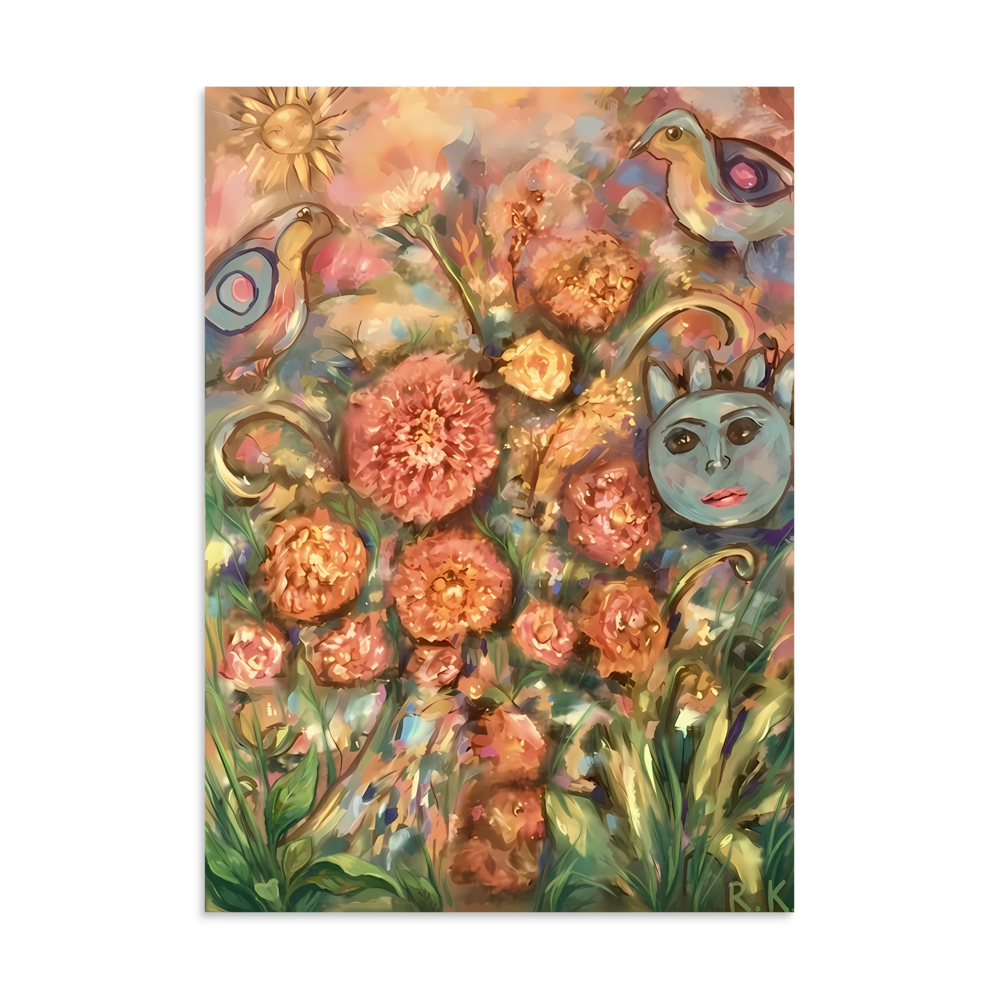 Floral fantasy Poster from original - Image 7